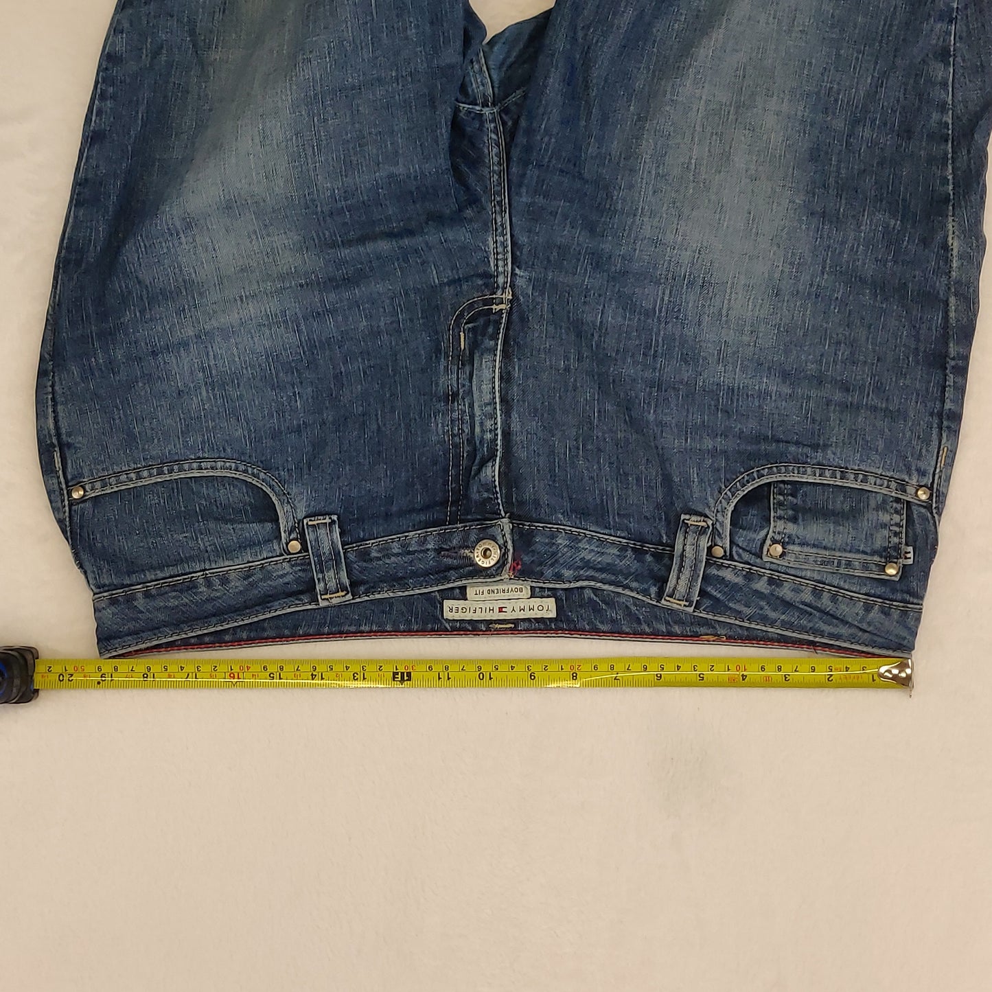 Tommy Hilfiger Vintage Boyfriend Fit Blue Jeans Women W38 L34