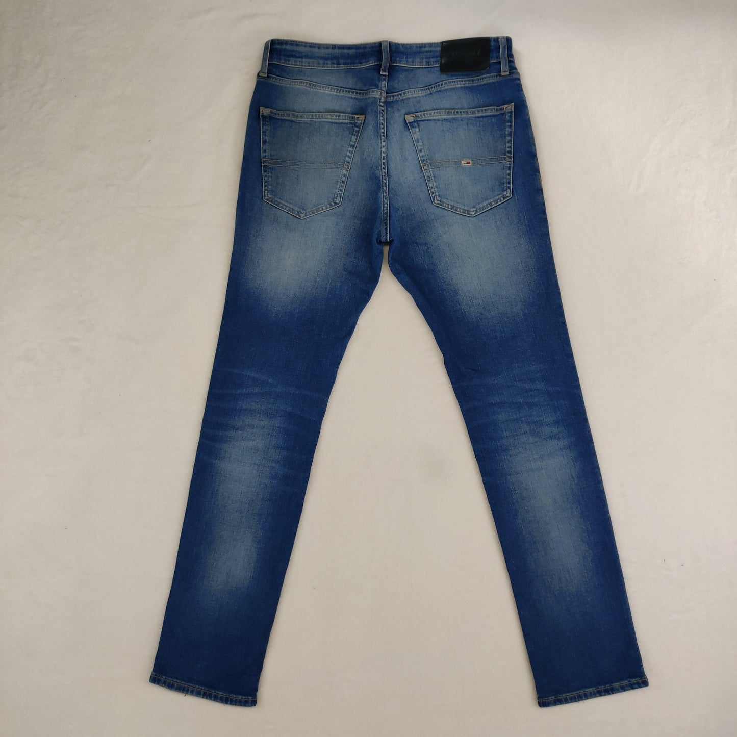 Tommy Hilfiger Blue Scanton Slim Straight  Fit Denim Jeans Men W32 L32