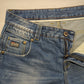 Diesel DD256 Blue Tapered Fit Denim Jeans Men W32 L32