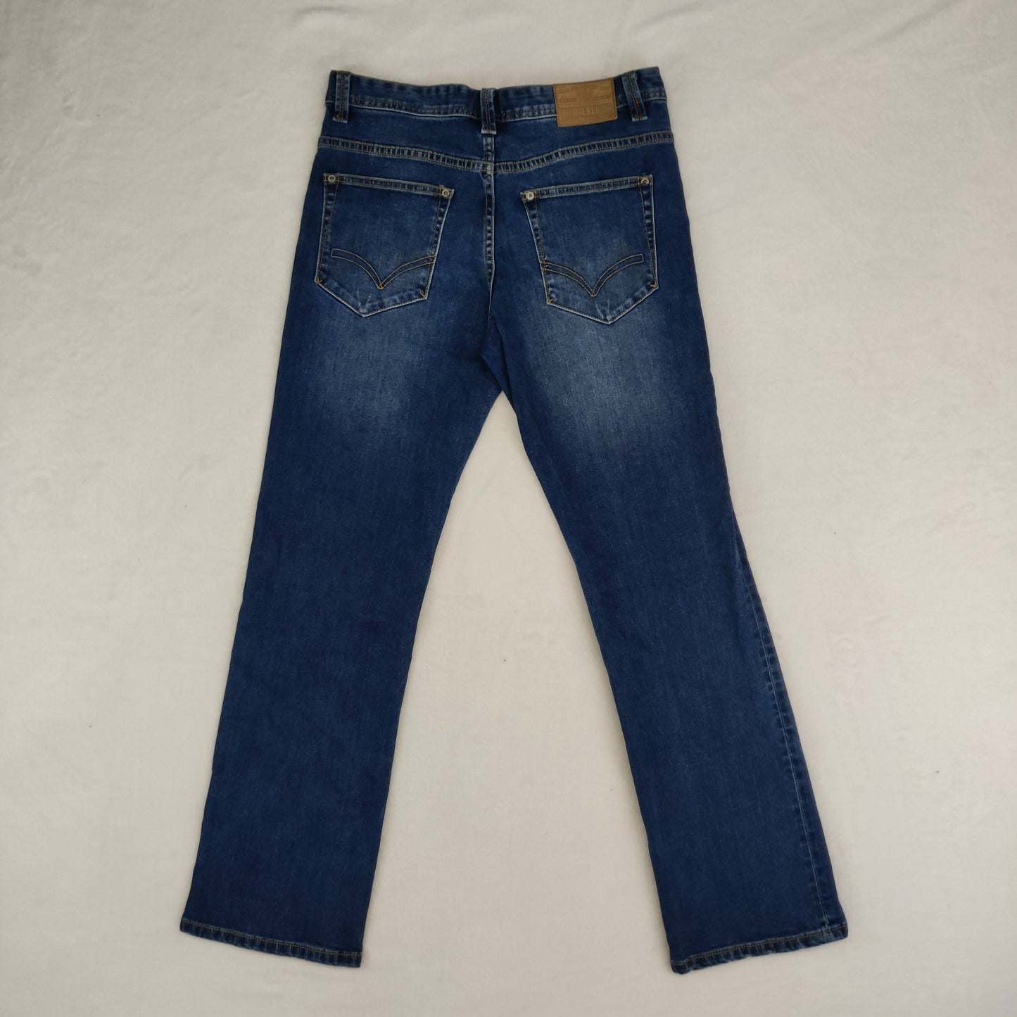 Diesel Hudson Bootcut Blue Denim Jeans Men W32 L32