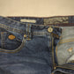 Diesel Hudson Bootcut Blue Denim Jeans Men W32 L32