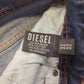 Diesel Hudson Bootcut Blue Denim Jeans Men W32 L32