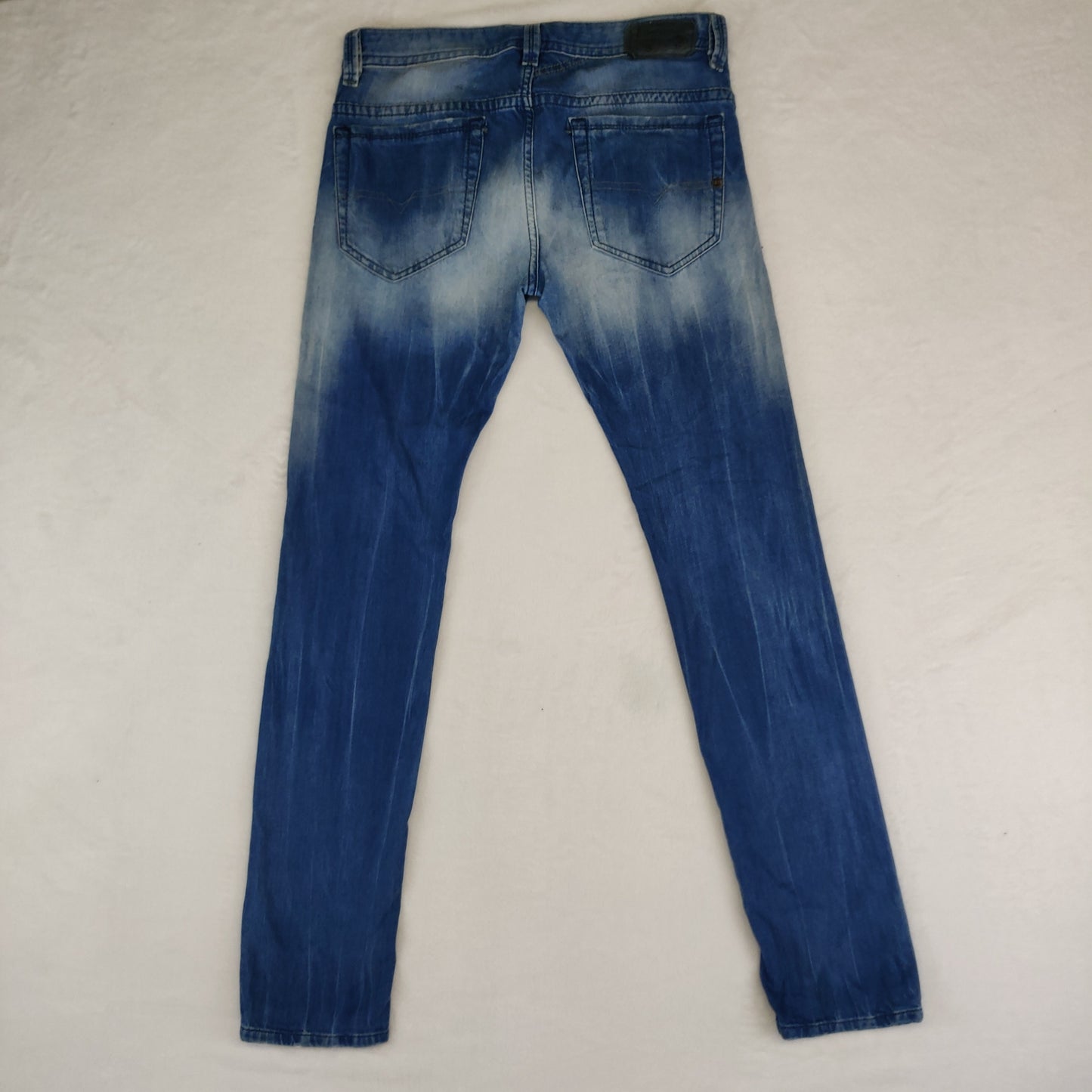 Diesel Thavar Blue Slim Skinny Fit Denim Jeans Men W30 32