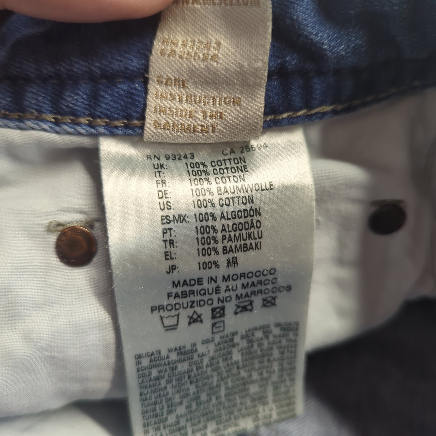 Diesel Thavar Blue Slim Skinny Fit Denim Jeans Men W30 32