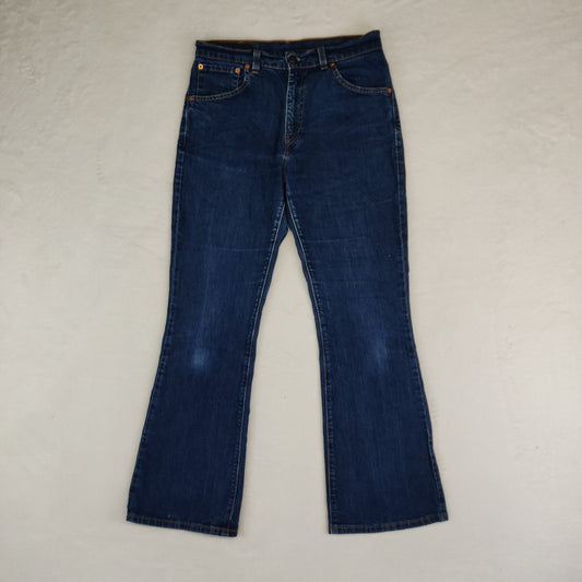 Levi's 525 Vintage Blue Bootcut Denim Jeans Women W32 L30