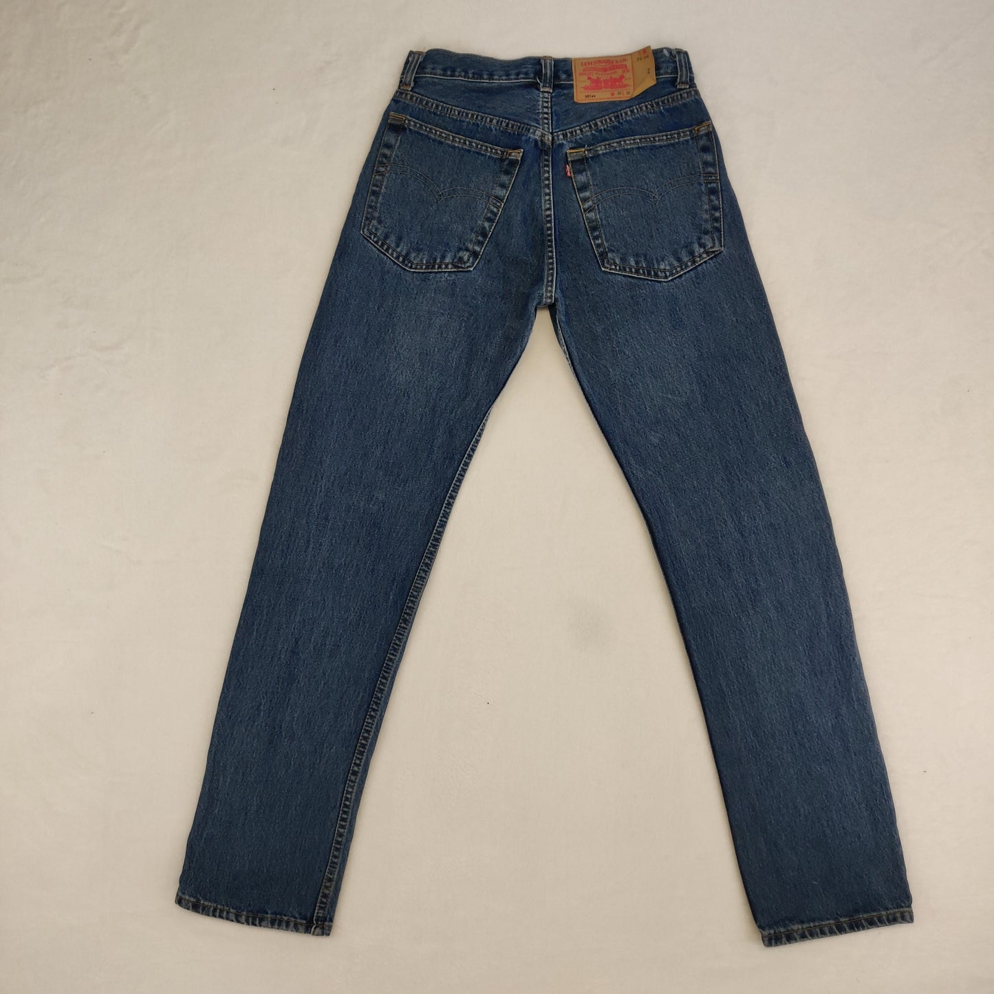 Levi's 501xx Vintage Blue Straight Fit Jeans Denim Men W28 L32