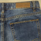 Diesel Blue Straight Fit Hand Made Ring Spun Denim Jeans Men W32 L30