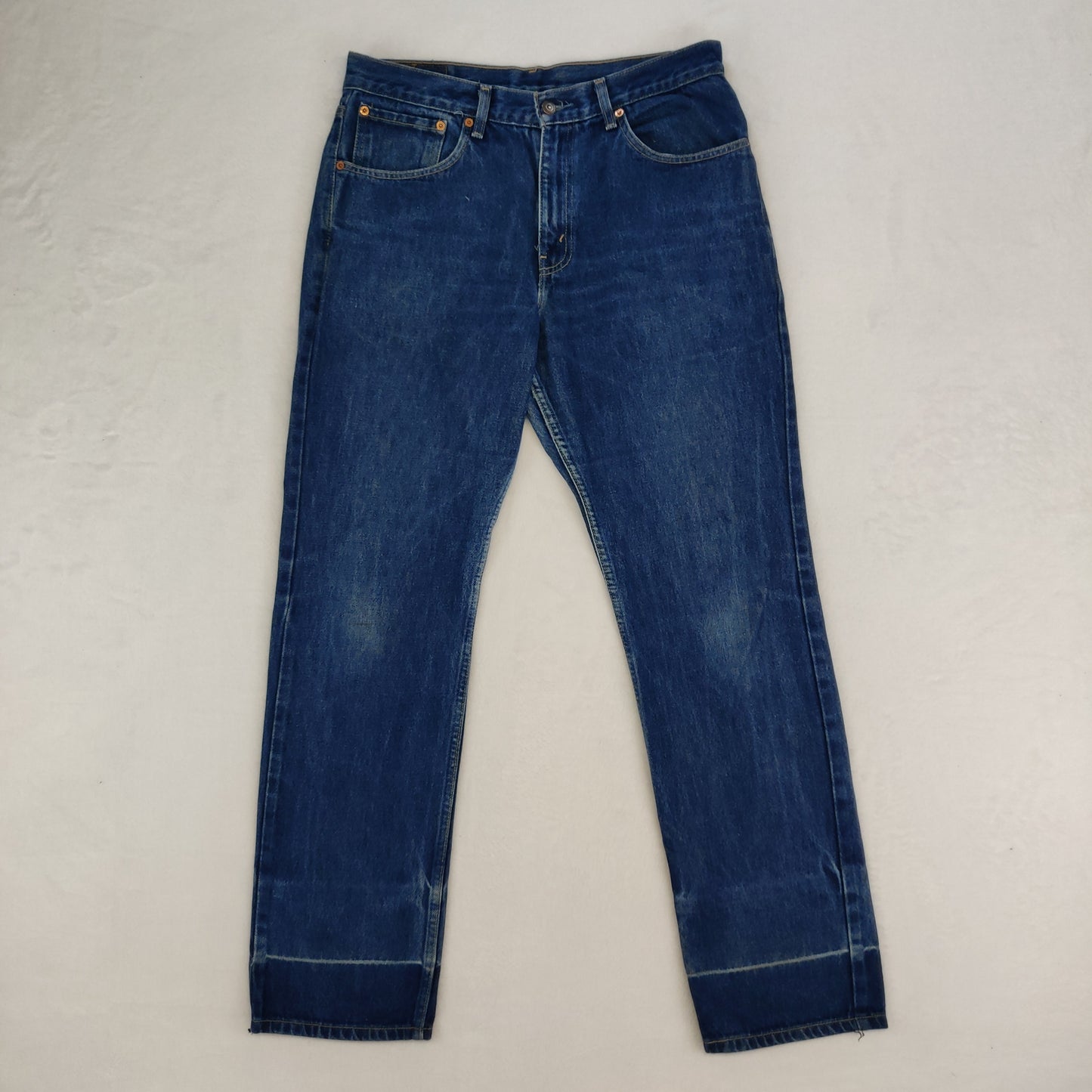 Levis 581 06 Blue Regular Straight Fit Denim Jeans Men W34 L32