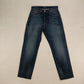 Tommy Hilfiger Vintage Blue Tapered Denim Jeans Men W30 L30