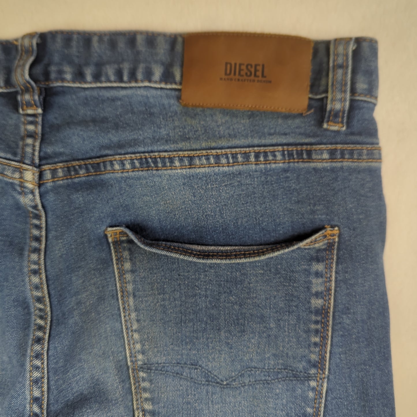 Diesel Blue Slim Skinny Fit Denim Jeans Men W32 L30