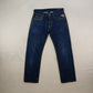 Replay Blue Vintage Straight Fit Denim Jeans Men W28 L30