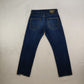 Replay Blue Vintage Straight Fit Denim Jeans Men W28 L30