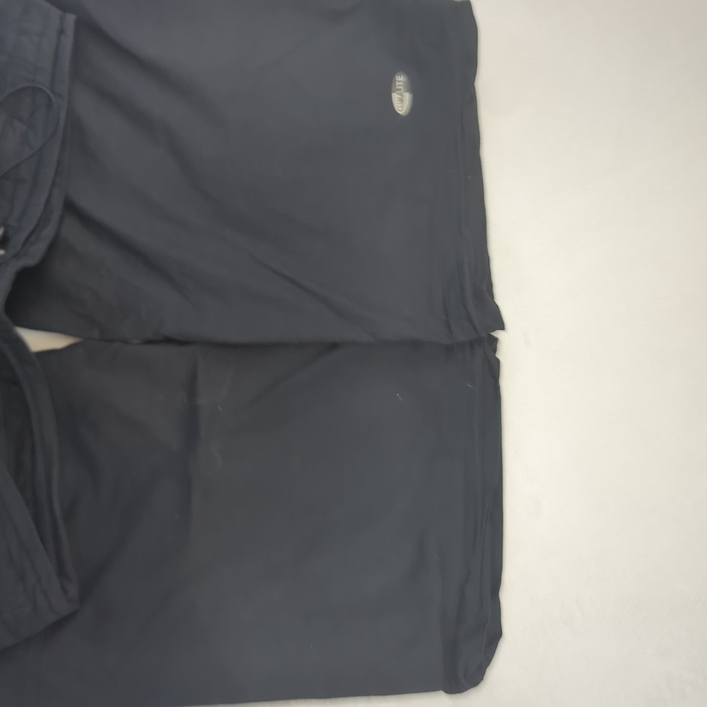 Adidas Vintage Black Windbreaker Track Pants Trousers Men Medium