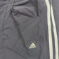 Adidas Vintage Black Windbreaker Track Pants Trousers Women Size UK 10