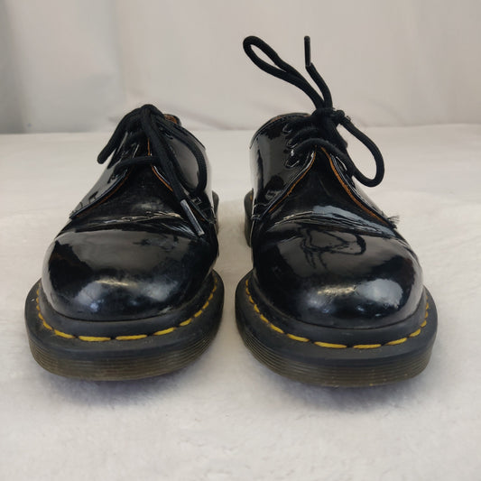 Dr. Martens 1461 Black Leather Loafer Comfort Shoes Women UK 4 EU 37