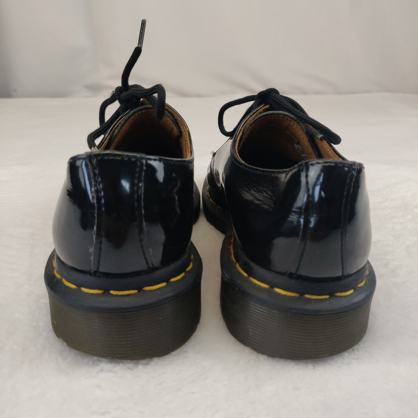 Dr. Martens 1461 Black Leather Loafer Comfort Shoes Women UK 4 EU 37