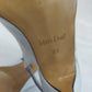 Van Dal Grey White Closed Toe Slingback Heels Women UK 4.5