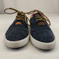 Tommy Hilfiger Navy Blue Leather Suede Sneaker Trainers Men UK 9