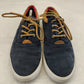 Tommy Hilfiger Navy Blue Leather Suede Sneaker Trainers Men UK 9
