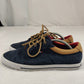 Tommy Hilfiger Navy Blue Leather Suede Sneaker Trainers Men UK 9