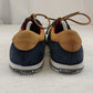 Tommy Hilfiger Navy Blue Leather Suede Sneaker Trainers Men UK 9