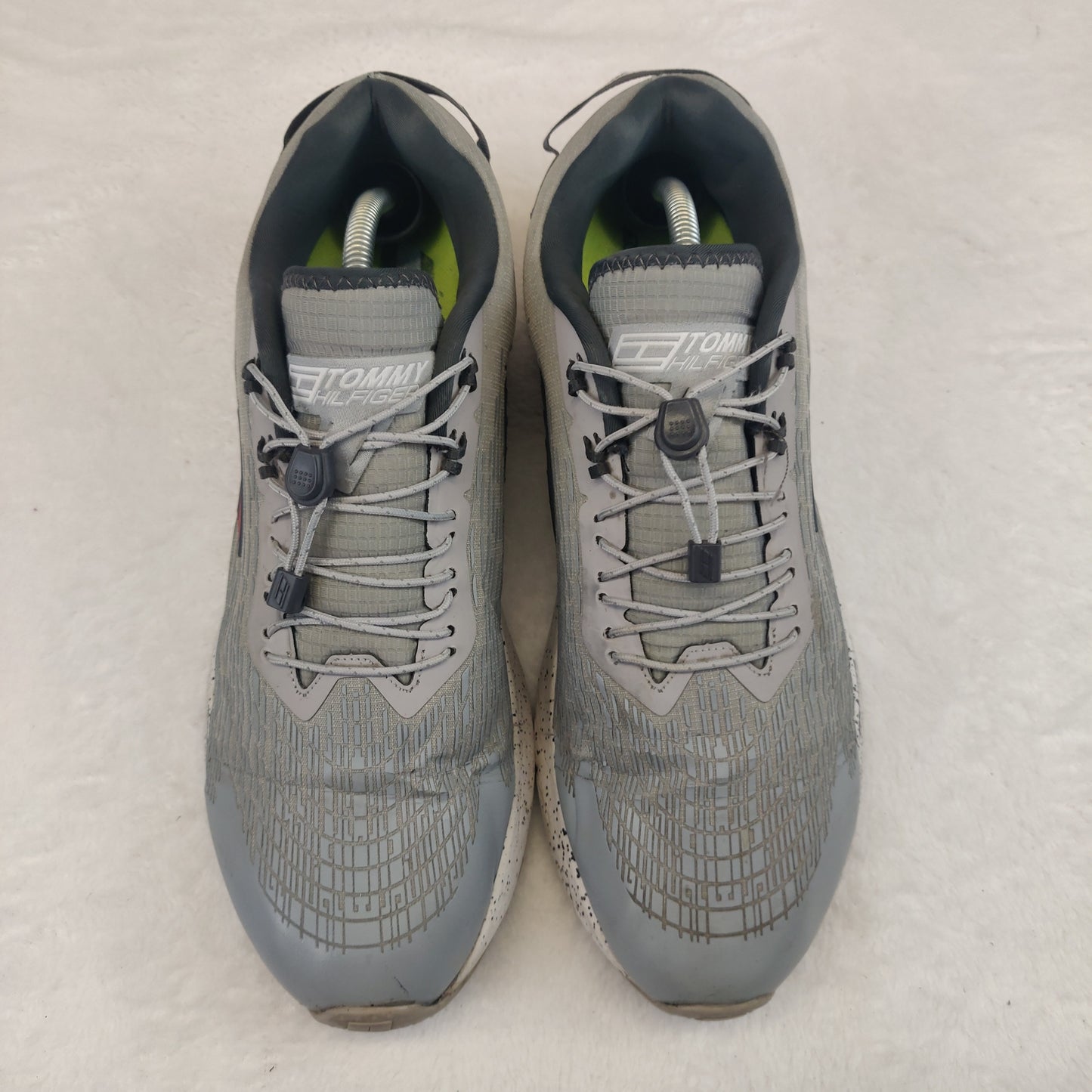 Tommy Hilfiger Sterling Grey TechFoam Sneaker Trainers Shoes Men UK 10