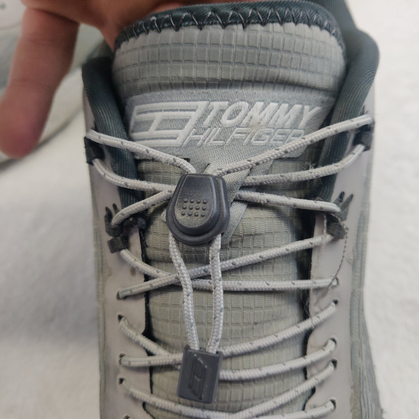 Tommy Hilfiger Sterling Grey TechFoam Sneaker Trainers Shoes Men UK 10