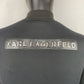 Karl Lagerfeld Black Soft  Shell Windbreaker Jacket Men Size Small