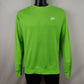 Nike Sportswear Green Crew Neck Pullover Sweatshirt Men Size Medium