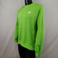 Nike Sportswear Green Crew Neck Pullover Sweatshirt Men Size Medium