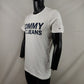 Tommy Hilfiger White Short Sleeve T-Shirt Men Size Large