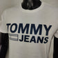 Tommy Hilfiger White Short Sleeve T-Shirt Men Size Large