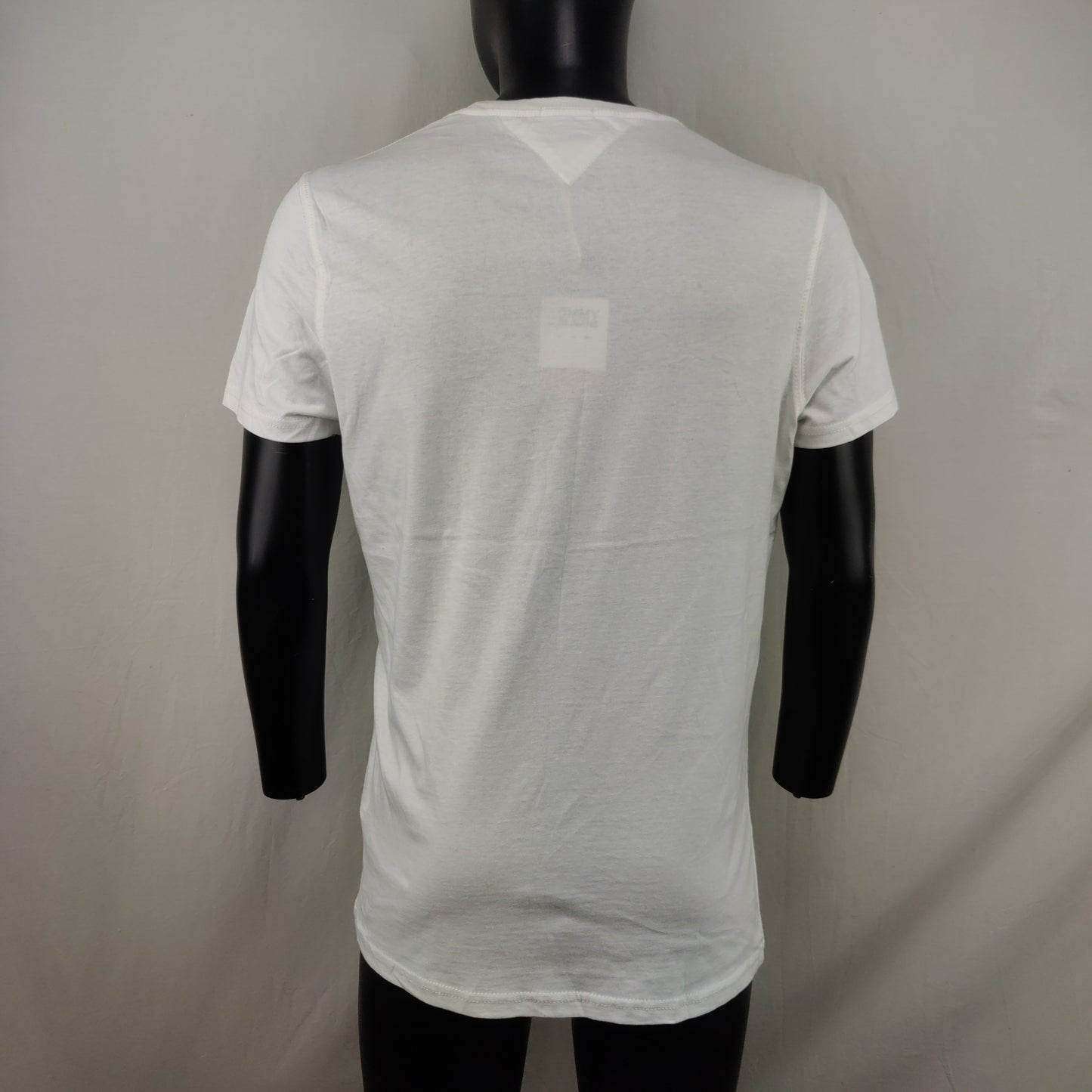 Tommy Hilfiger White Short Sleeve T-Shirt Men Size Large
