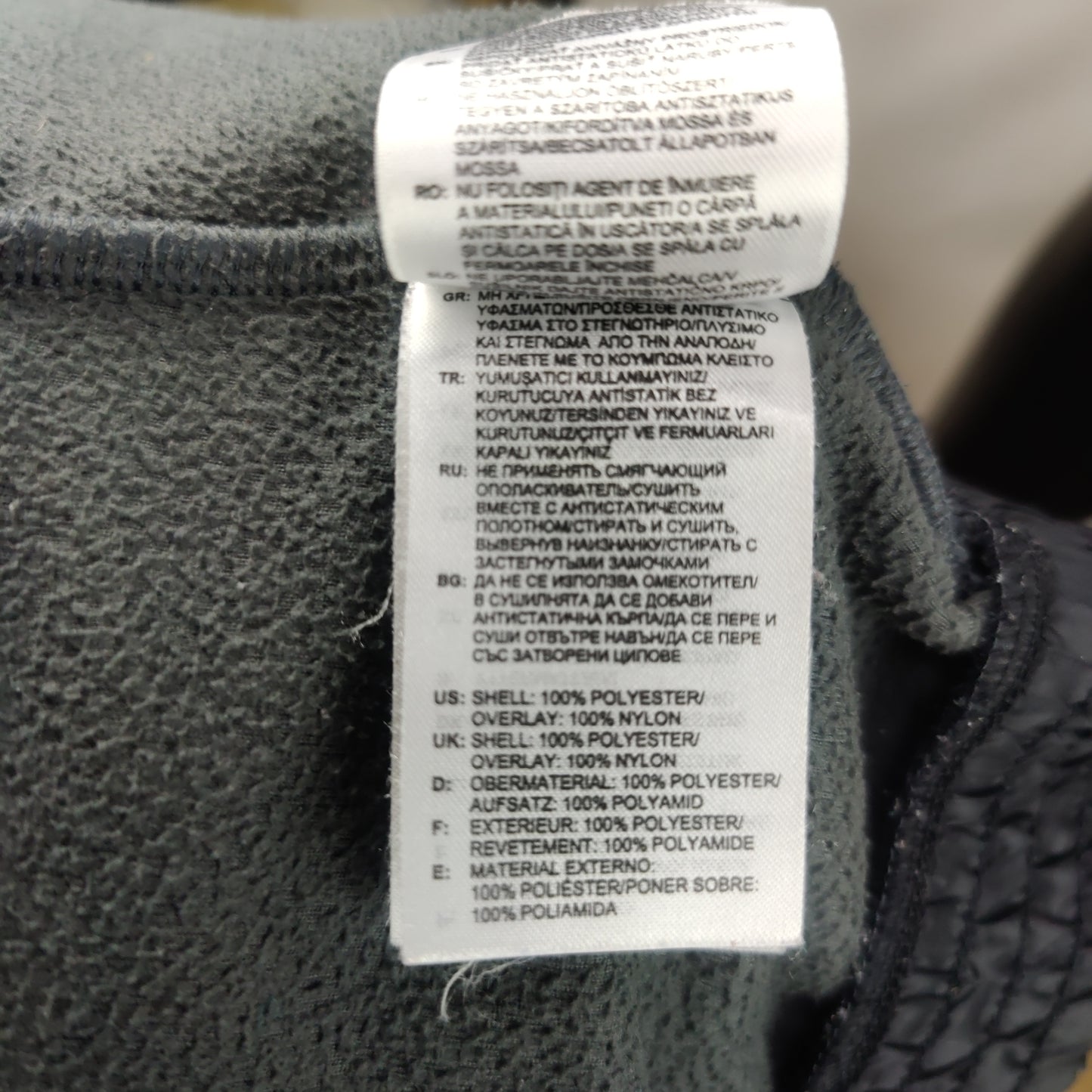 Adidas Grey/Black Pink Stripe Fleece Track Jacket Men Size Medium