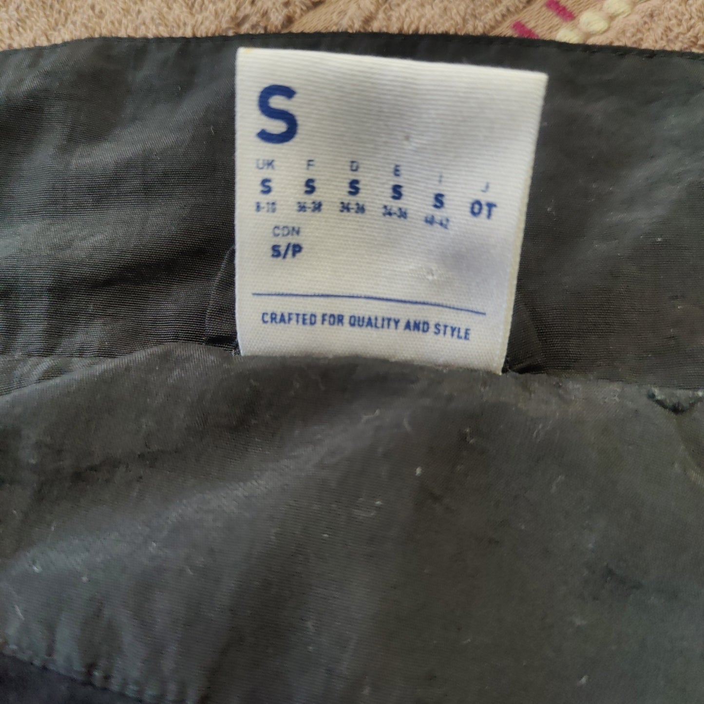 Reebok Vintage Black/White Windbreaker Track Jacket Men Size Small