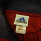 Adidas Vintage Red Polo V-Neck T-Shirt Jersey Men Size Medium