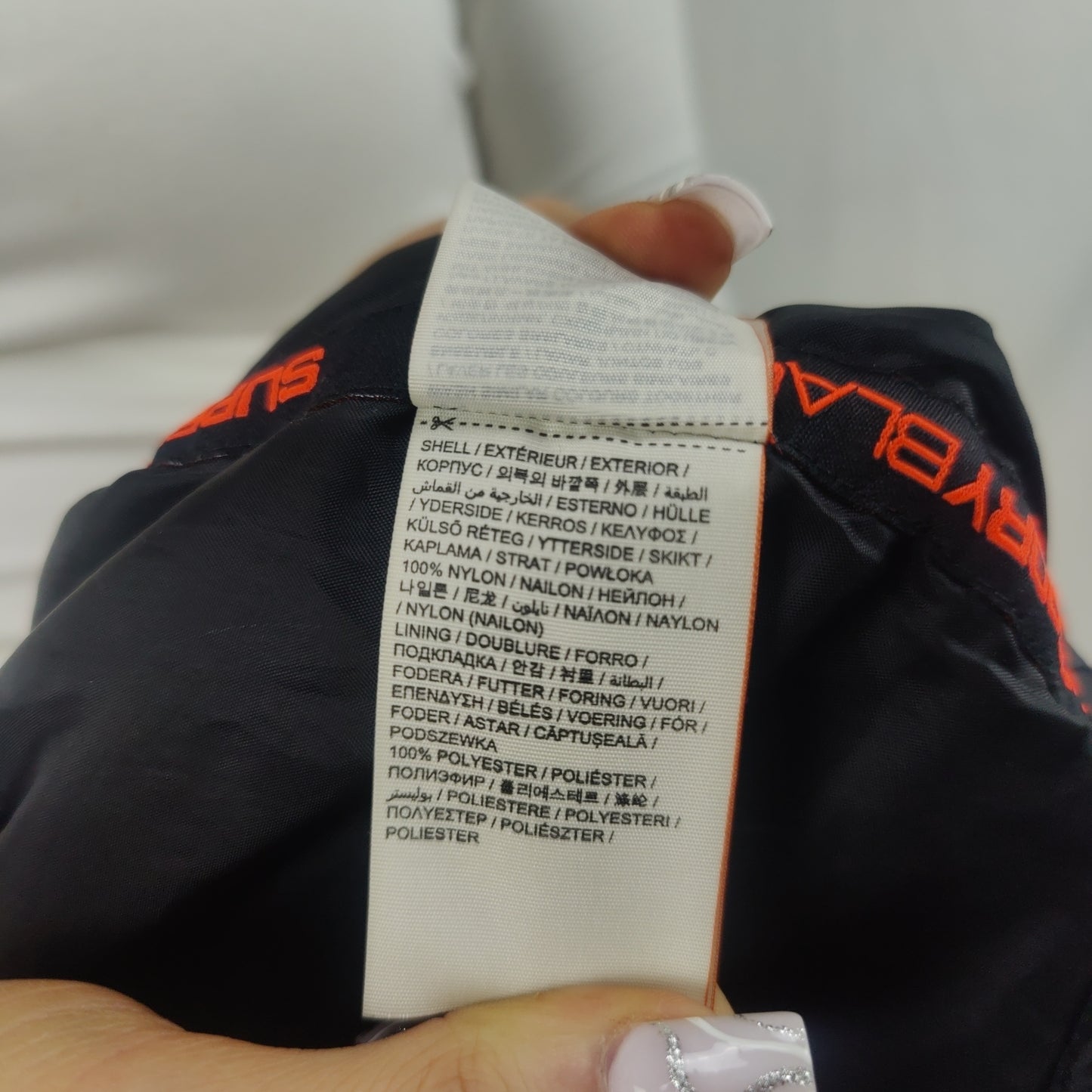 Superdry Black Quilted Puffer Jacket Women Size Small