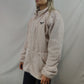 Reebok Pink Fleece Windbreaker Jacket Women Size XL