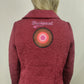 Desigual Red Overcoat Pea Coat Jacket Women Size Small