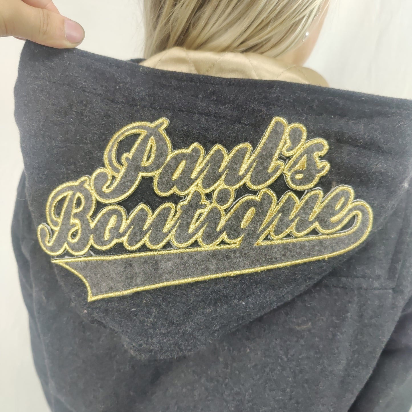 Paul's Boutique Black Coat Jacket Women Size Medium