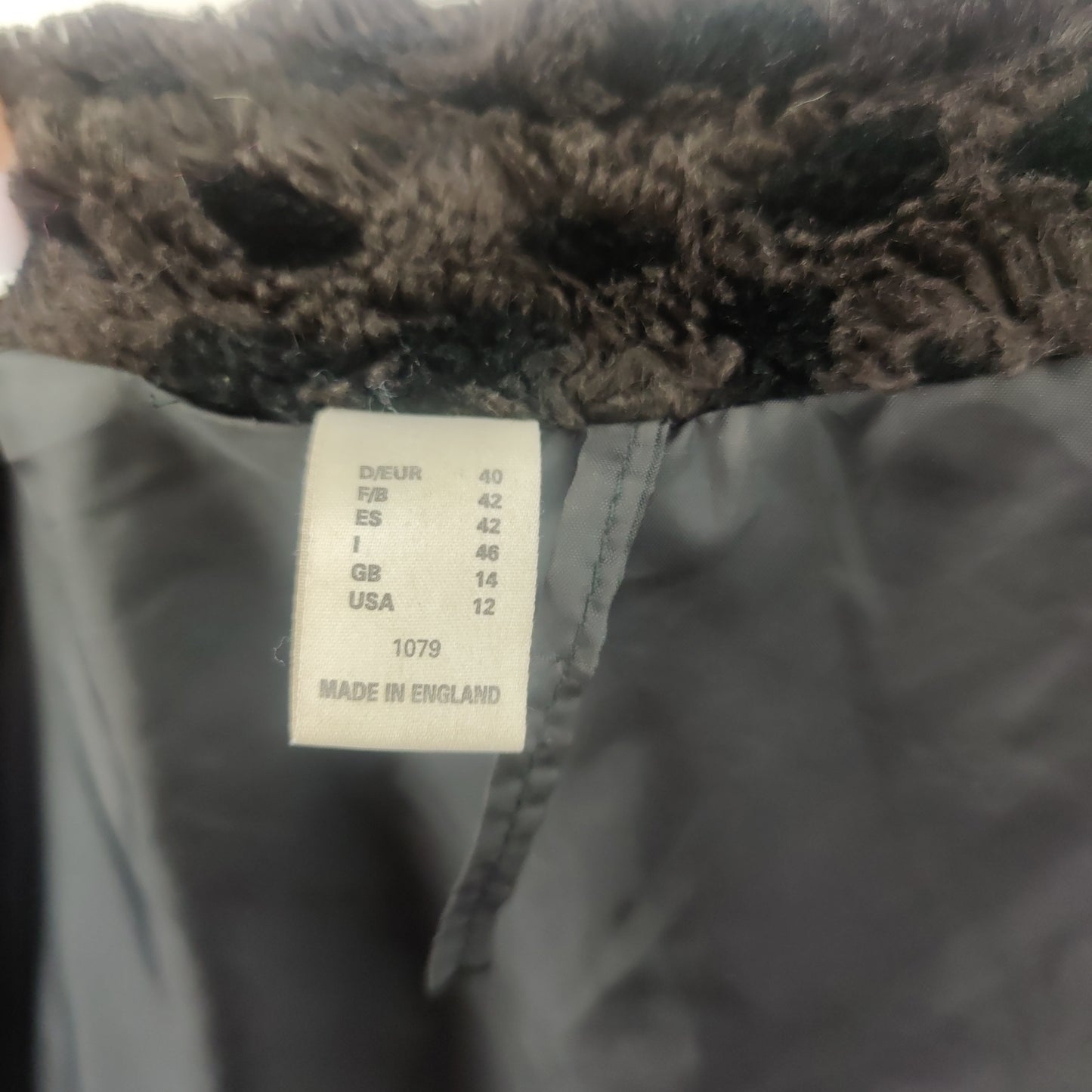 Avenue Vintage Black Faux Fur Overcoat Jacket Coat Women Size XXL