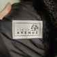 Avenue Vintage Black Faux Fur Overcoat Jacket Coat Women Size XXL