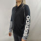 Adidas Black Track Jacket Women Size Medium