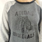 Adidas Originals Grey Pullover Crew Neck Sweatshirt Women Size Small