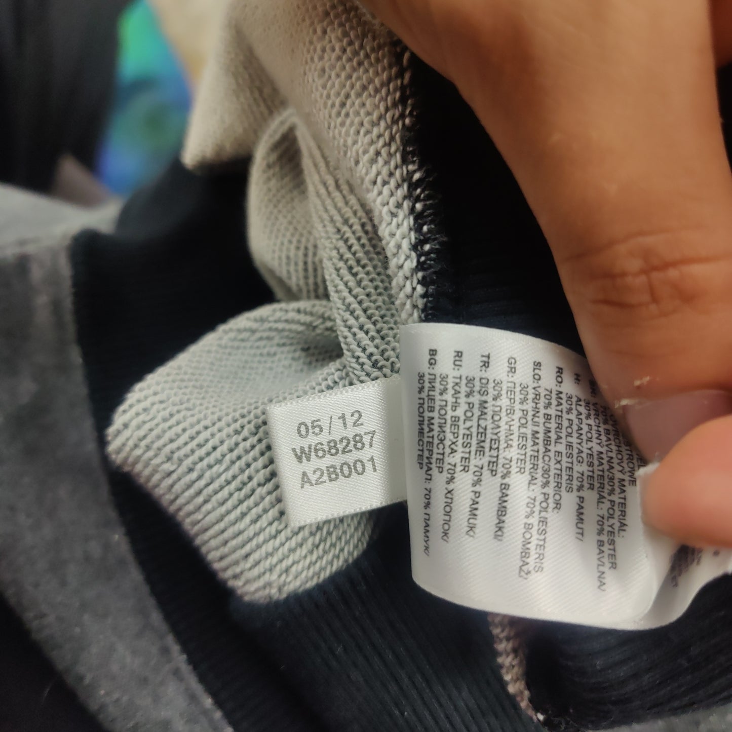 Adidas Originals Grey Pullover Crew Neck Sweatshirt Women Size Small