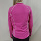 Ralph Lauren Active Pink Track Jacket Full Zip Sweatshirt Women Size Medium