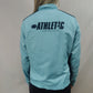 Nike Athletic Vintage Light Blue Windbreaker Track Jacket Women Size Medium