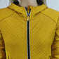Adidas Yellow Hoodie Track Jacket Women Size Small - New with Tags