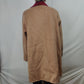 Marina Rinaldi Italian Vintage Beige Overcoat Jacket Coat Women Size XXL