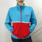 Von Dutch Vintage Y2K Blue/Red Flying Eye Ball Logo Track Jacket Women Large